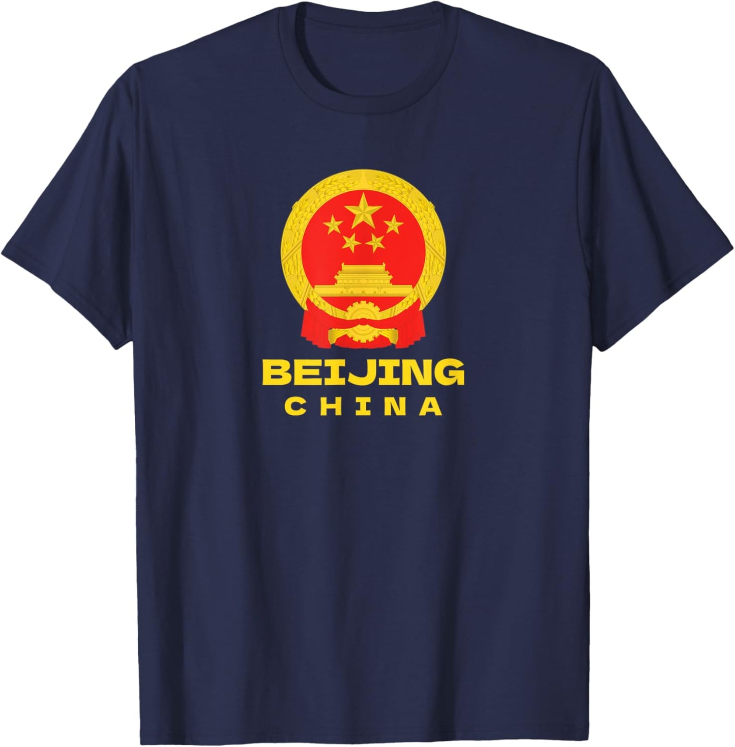 BEIJING China T-Shirt - T-Shirt | Navy