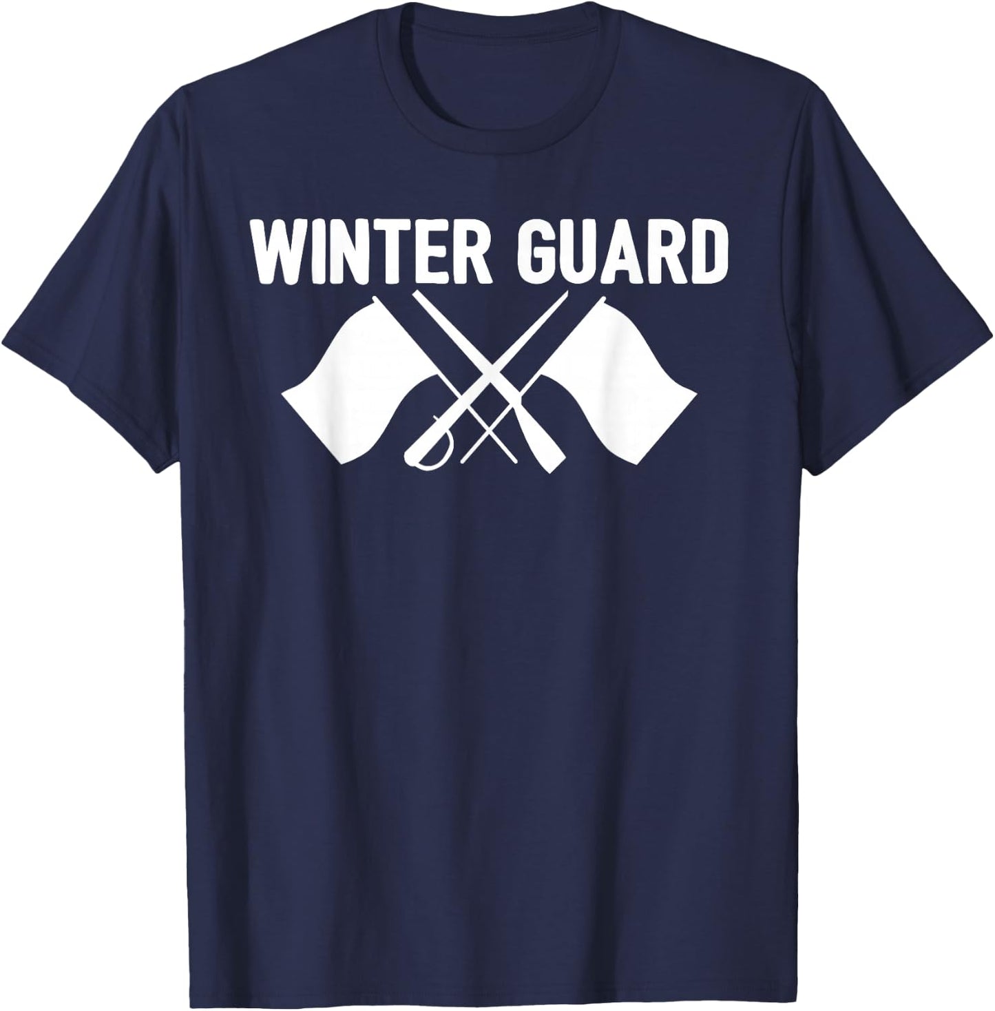 Winter Guard Gift Colour Guard Gift T-Shirt - T-Shirt | Navy
