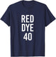 Halloween Costume Red Dye 40 T-Shirt - T-Shirt | Navy
