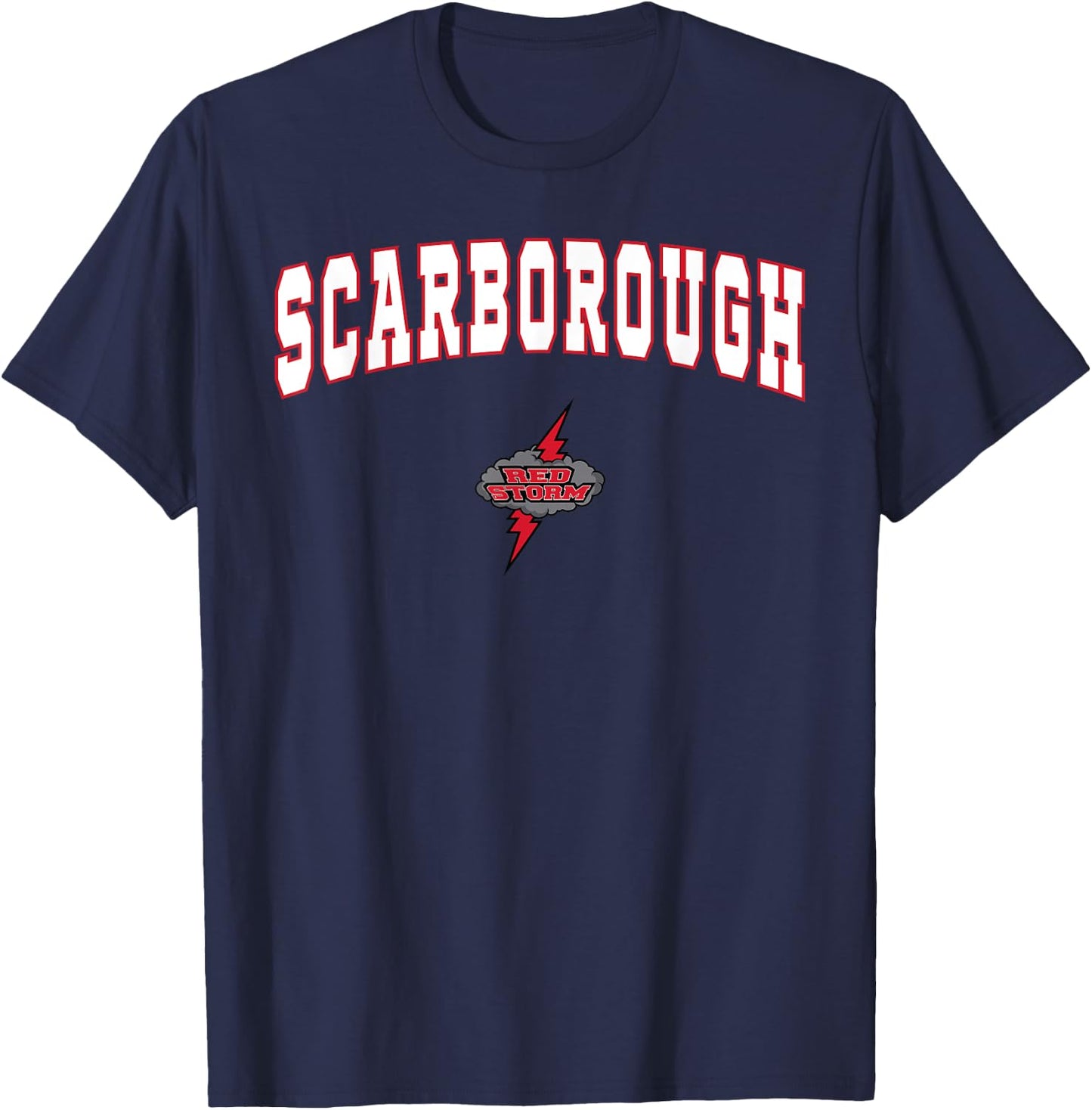 Scarborough High School Red Storm T-Shirt - T-Shirt | Navy