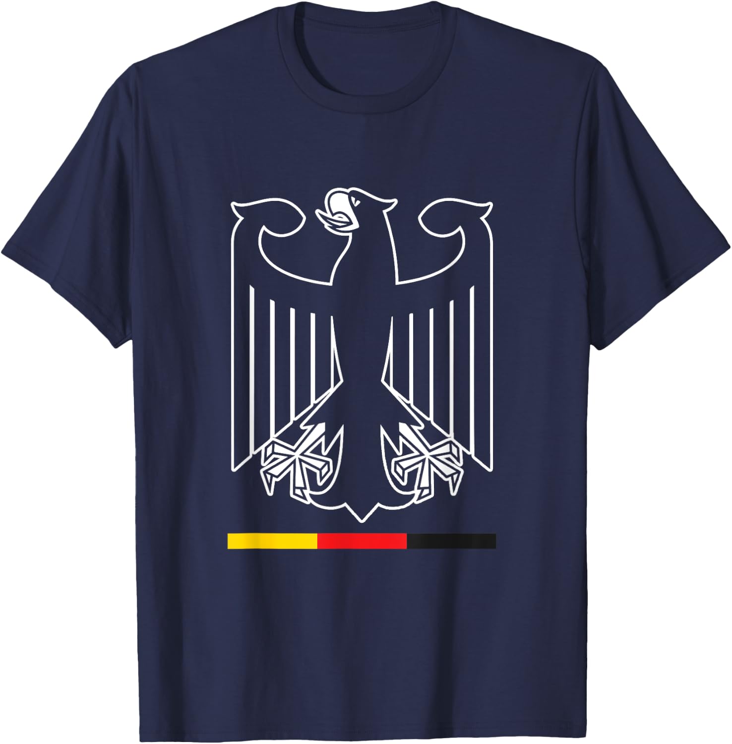 Germany Deutschland Eagle Bird German GER Country Gift T-Shirt - T-Shirt | Navy