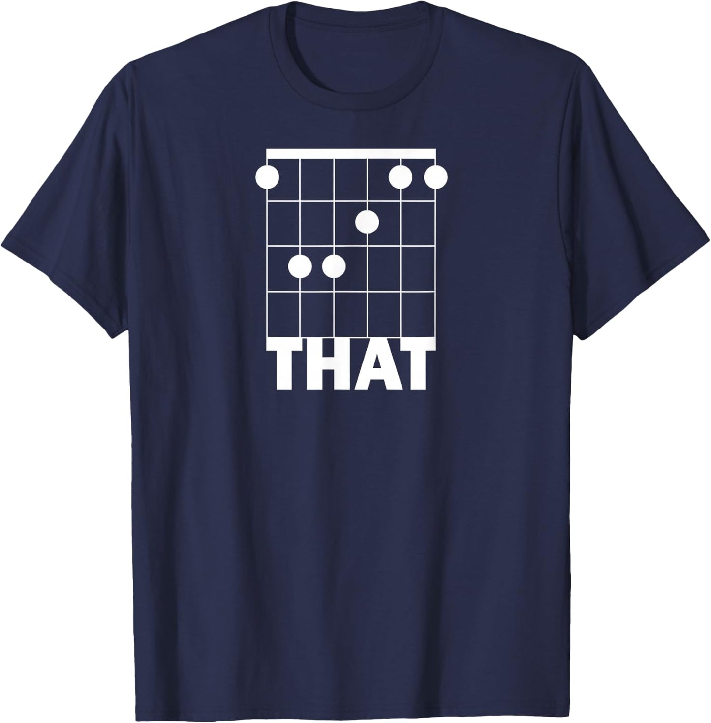 F That Funny Guitar Chord T-Shirt - T-Shirt | Navy