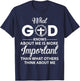What God Knows About Me Is More Important Christian T-Shirt - T-Shirt | Navy