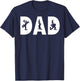 Disney Mickey and Friends Father's Day Goofy Dad Fill Small T-Shirt - T-Shirt | Navy