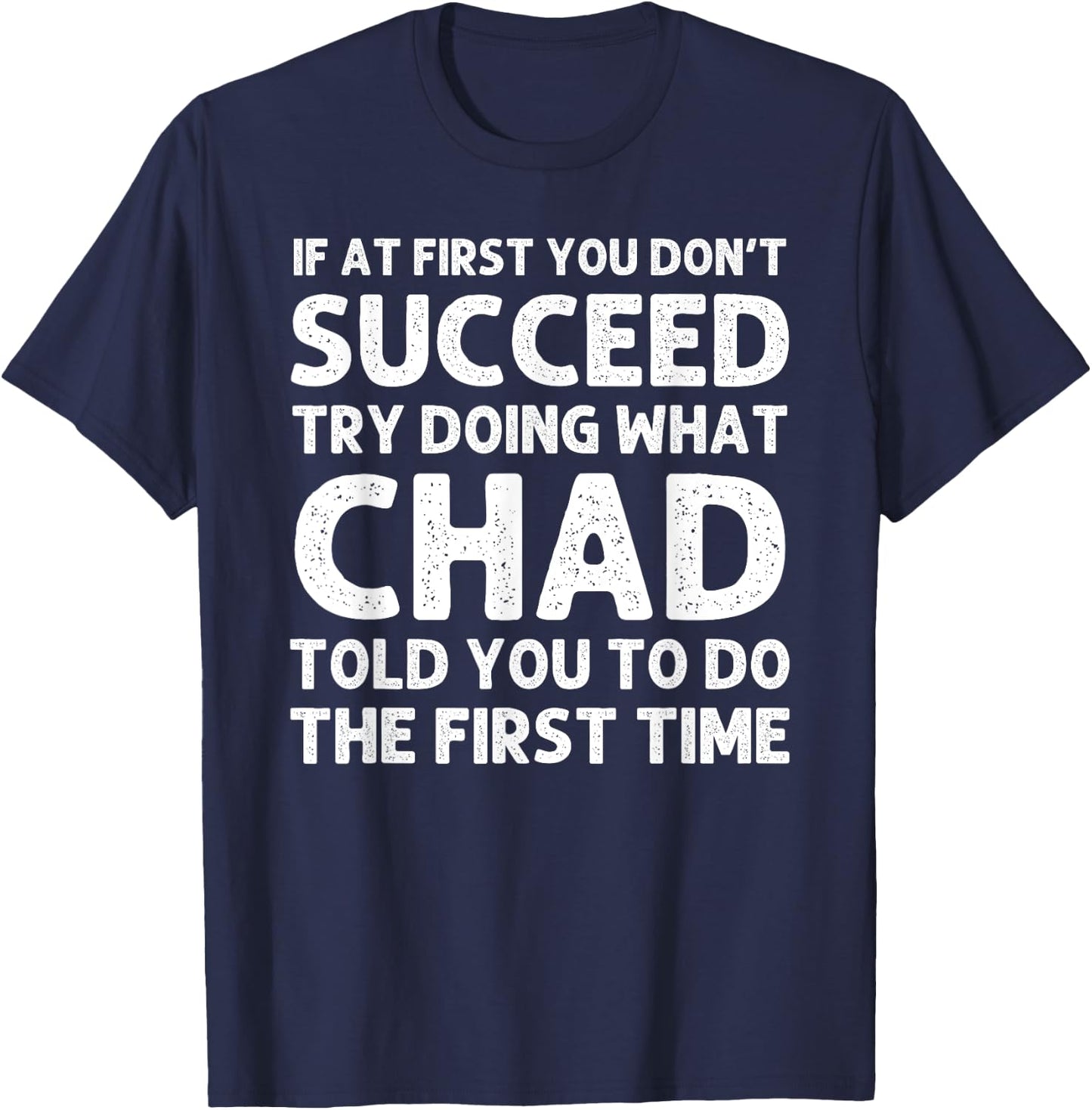 Custom Men Name Dad Boy Husband Birthday Presents -Adults Black Small Funny Humorous Quote Personalized Birthday Christmas Joke T-Shirt - T-Shirt | Navy