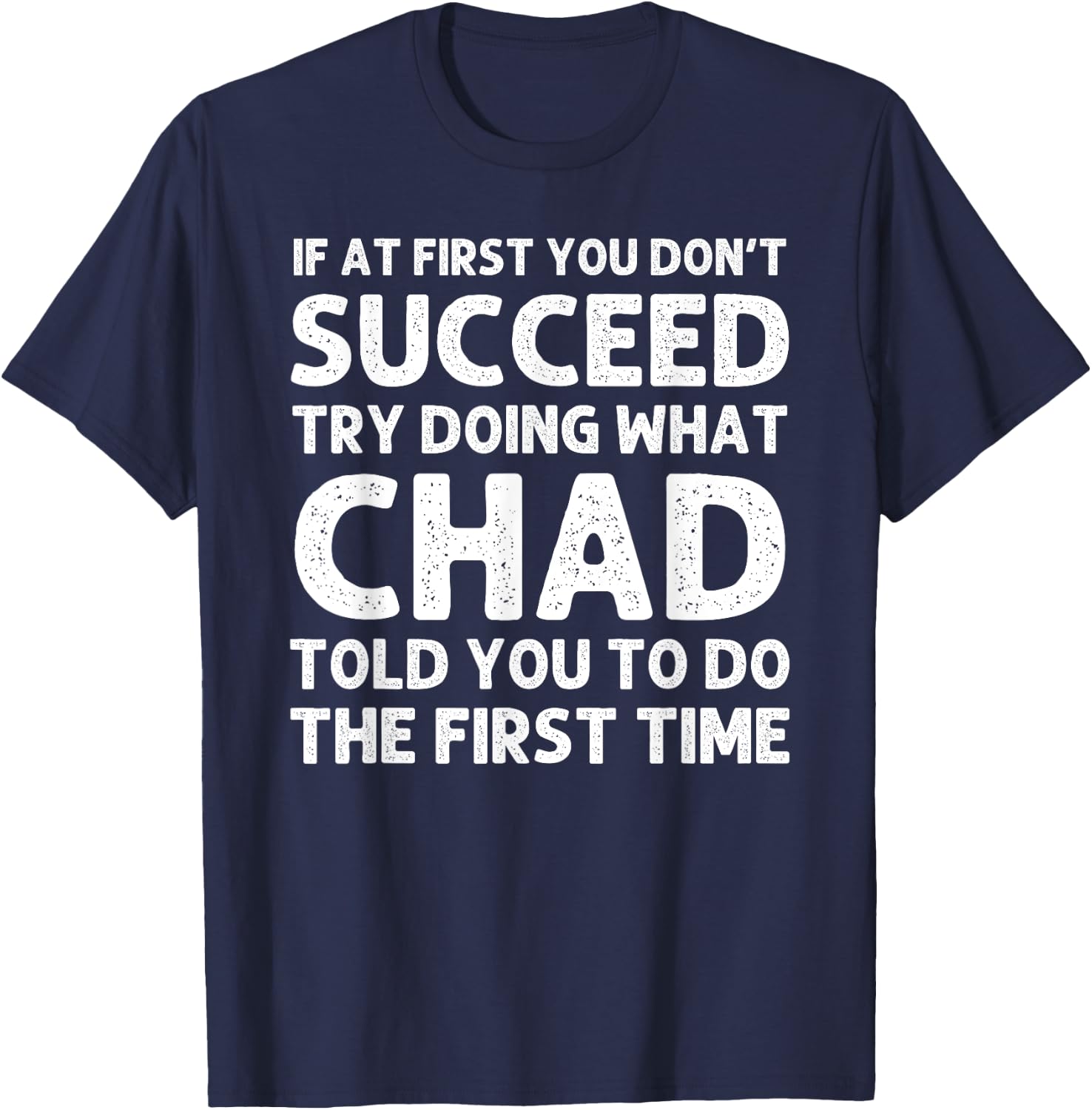 Custom Men Name Dad Boy Husband Birthday Presents -Adults Black Small Funny Humorous Quote Personalized Birthday Christmas Joke T-Shirt - T-Shirt | Navy