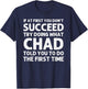Custom Men Name Dad Boy Husband Birthday Presents -Adults Black Small Funny Humorous Quote Personalized Birthday Christmas Joke T-Shirt - T-Shirt | Navy