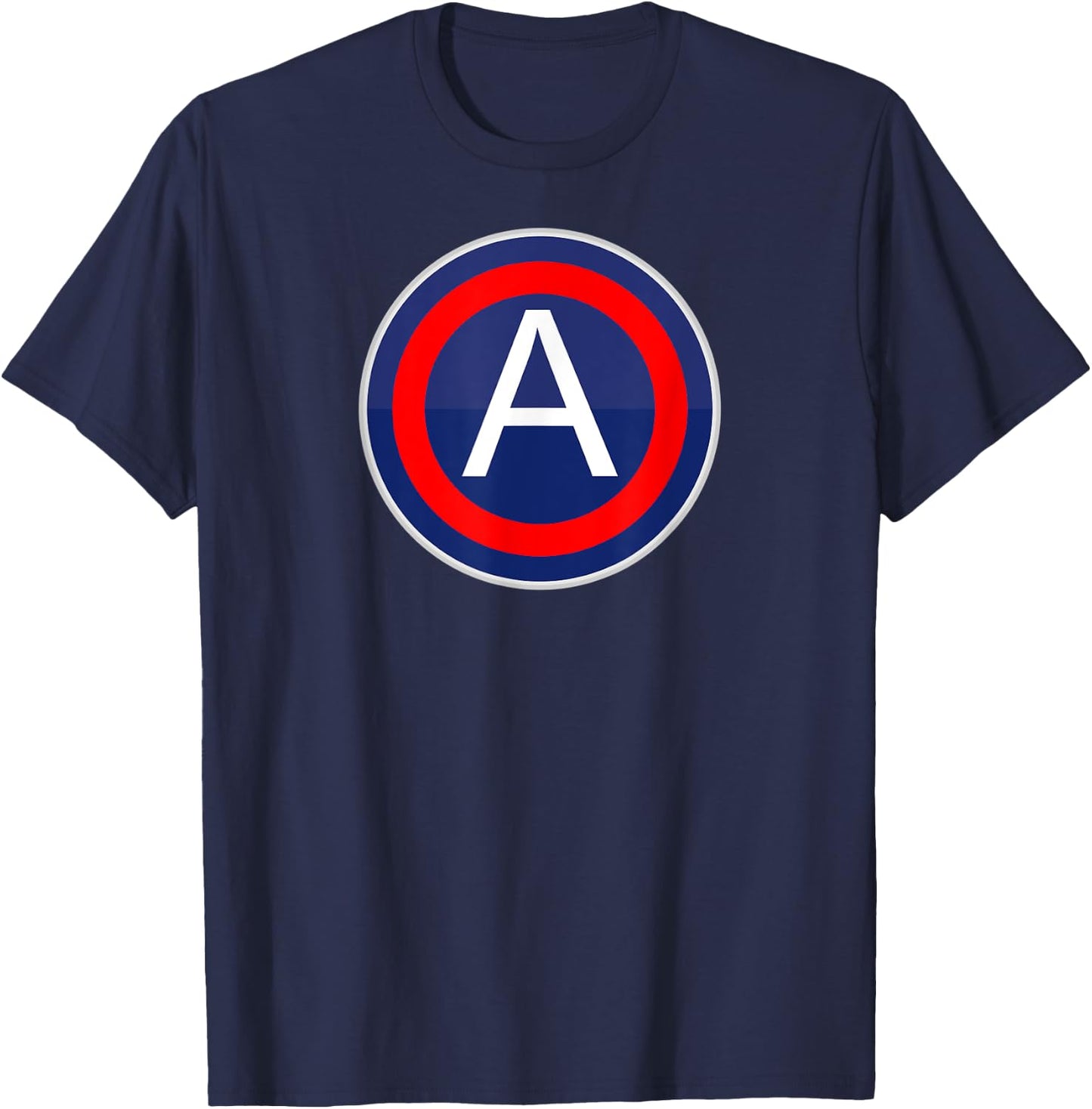 WW2 Third Army Patch T-Shirt - T-Shirt | Navy