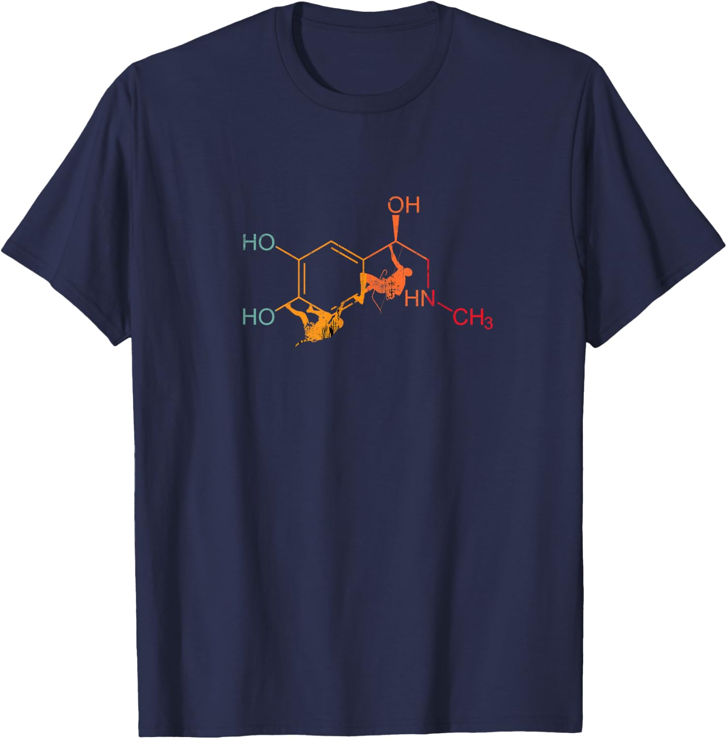 Climbing Adrenaline Formula Bouldering - Ultimate Stunts T-Shirt - T-Shirt | Navy