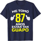 87 Años Regalo de Cumpleaños 87 para él T-Shirt - T-Shirt | Navy