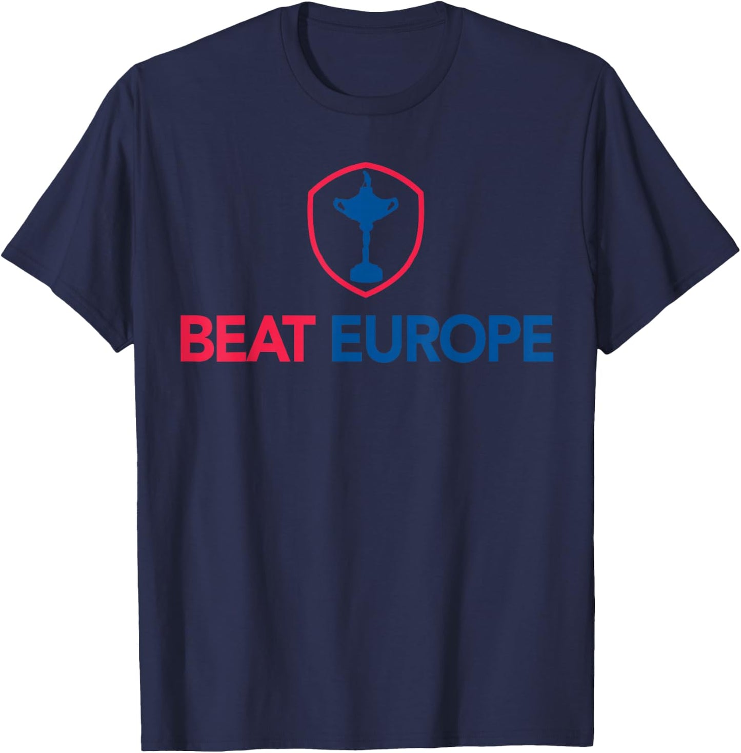 Beat Europe Golf Tournament Show Support Graphic Special T-Shirt - T-Shirt | Navy