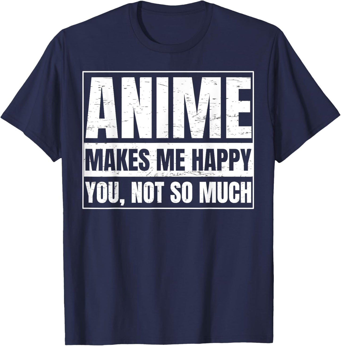 I Love Anime Gift - Japanese Gift a Sao Anime Lover T-Shirt - T-Shirt | Navy