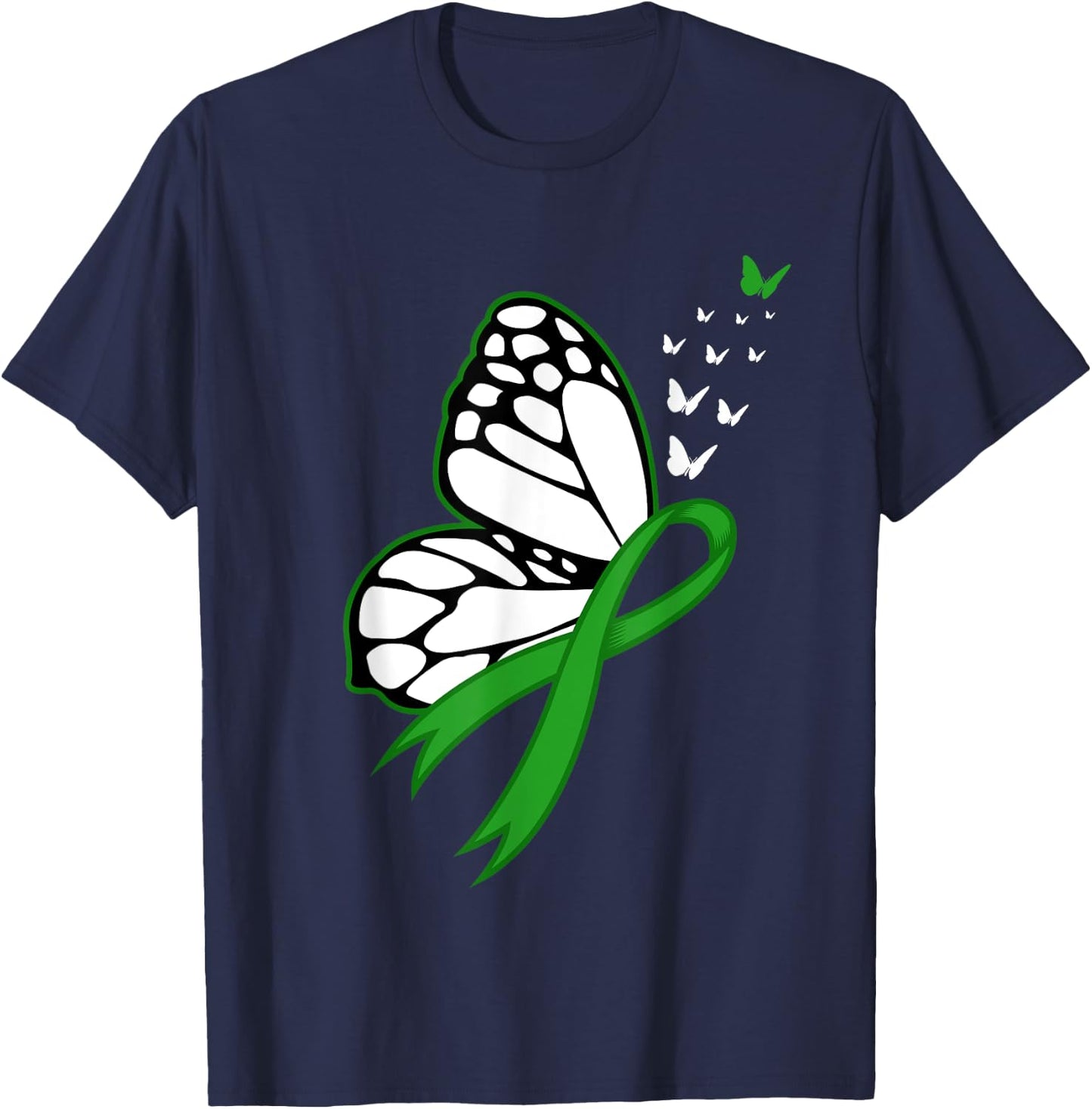 Gift cancer sick, liver cancer T-Shirt - T-Shirt | Navy