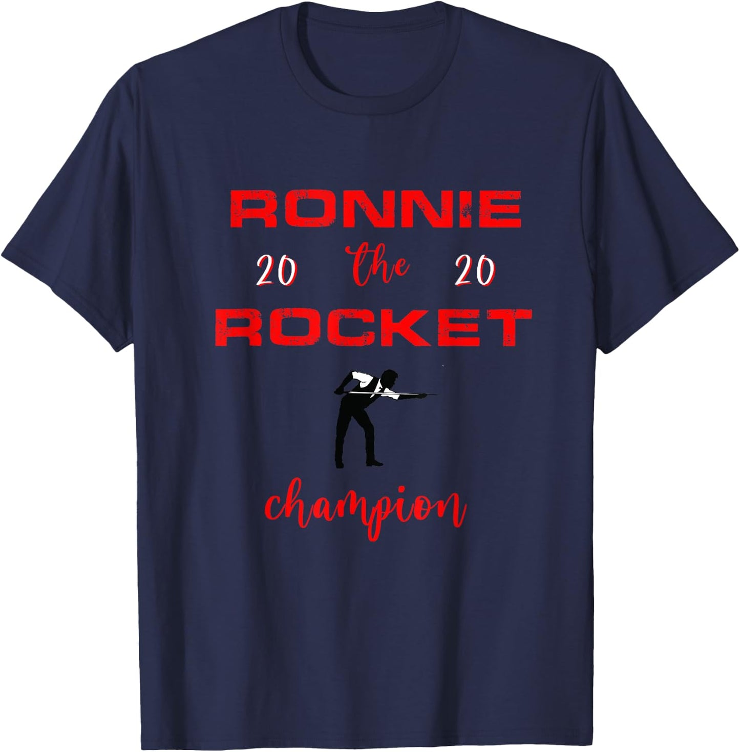 Ronnie Osullivan O'sullivan Snooker 2020 World Champion T-Shirt - T-Shirt | Navy