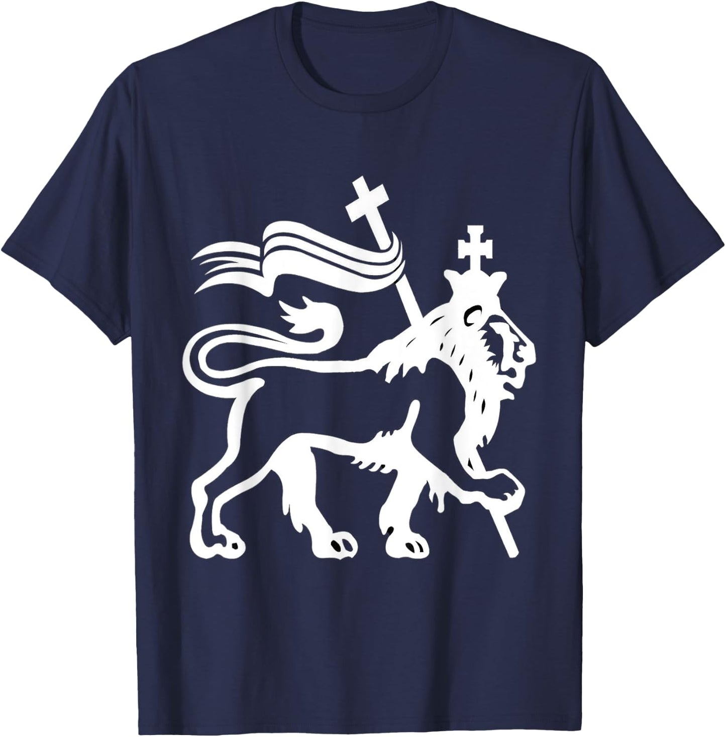 Lion Of Judah T-Shirt - T-Shirt | Navy