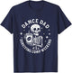 Dance Dads Surviving Comp Weekend Skeleton Coffee Dancer T-Shirt - T-Shirt | Navy