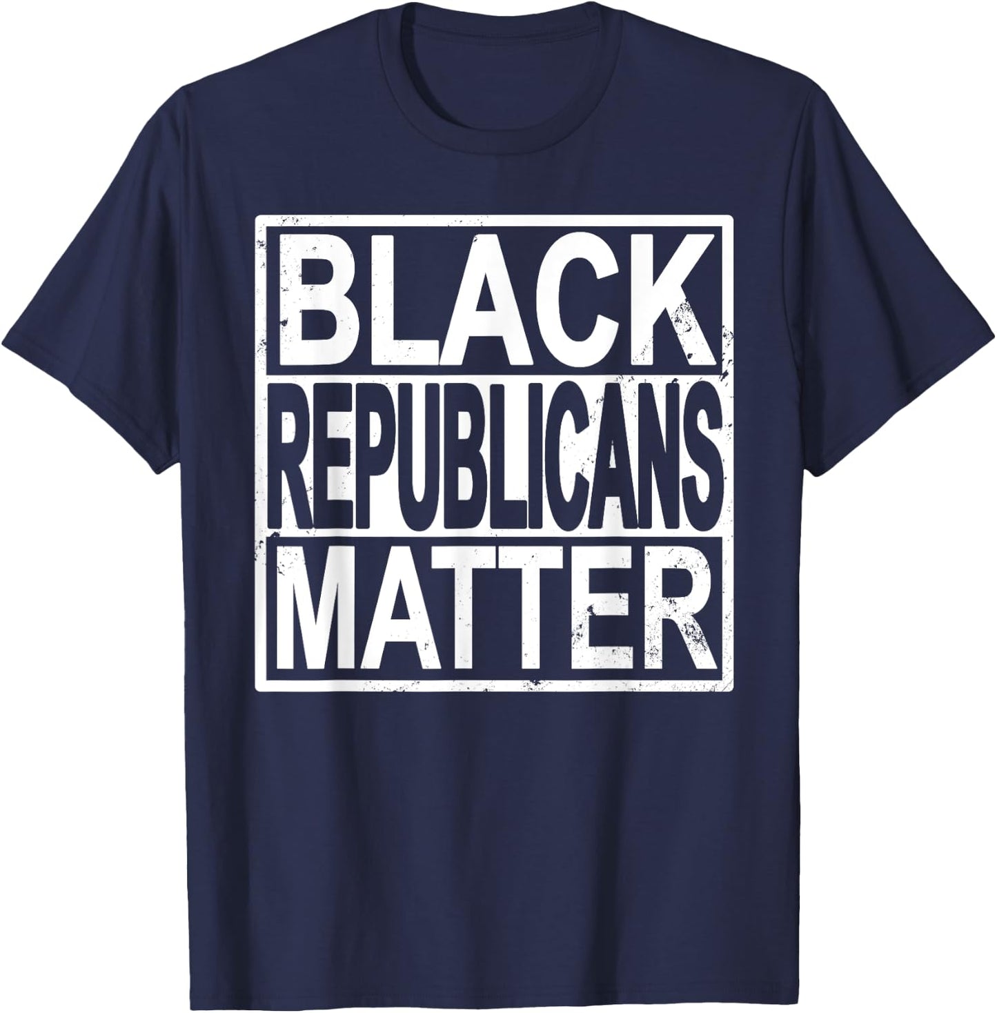 Black Republicans Matter Conservative Black Votes 2020 Gift T-Shirt - T-Shirt | Navy