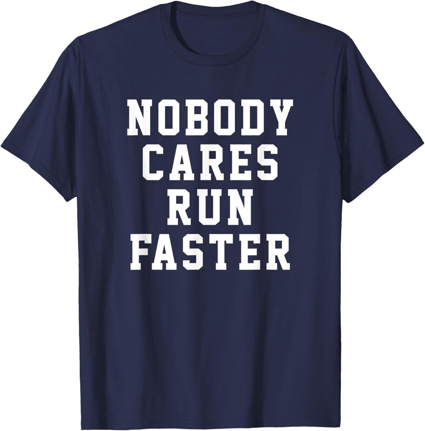 Funny Gift Running Track and Field Coach or Gym Teacher T-Shirt - T-Shirt | Navy