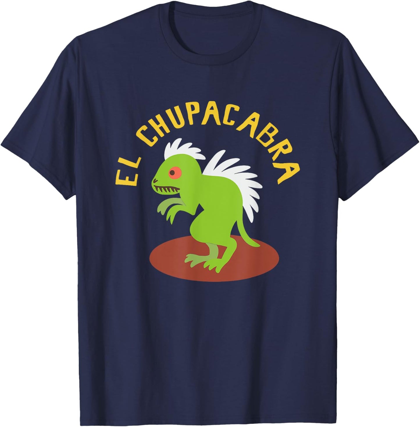 El Chupacabra, Cryptid Fandom T-Shirt - T-Shirt | Navy