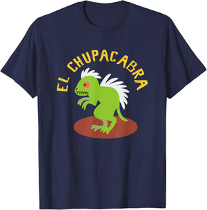 El Chupacabra, Cryptid Fandom T-Shirt - T-Shirt | Navy