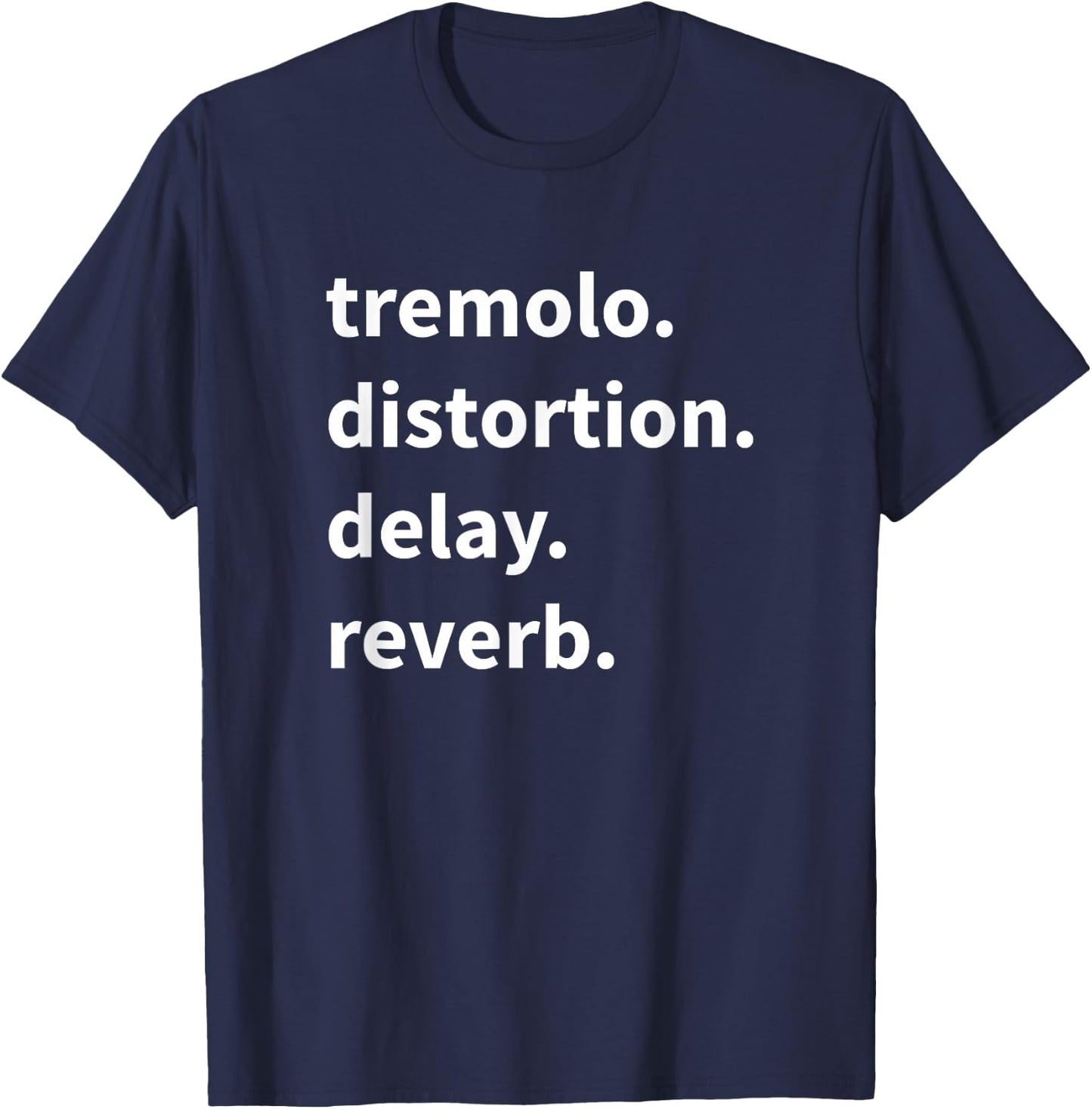 Shoegazer Effects Music Cool T-Shirt - T-Shirt | Navy