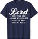 Lord Arm Shoulder Hand Mouth God Jesus Prayer Christian Gift T-Shirt - T-Shirt | Navy