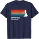 Liverpool United Kingdom Retro Vintage Style UK Graphic T-Shirt - T-Shirt | Navy