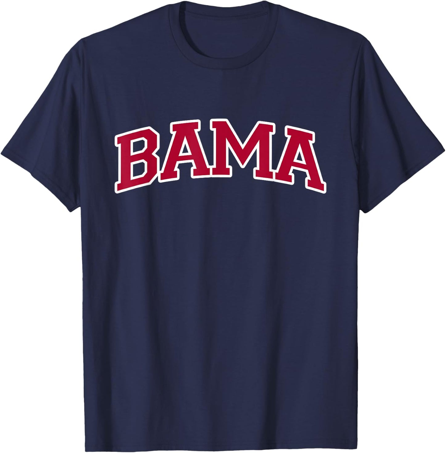 Bama - Alabama Gifts AL State Graphic T-Shirt - T-Shirt | Navy