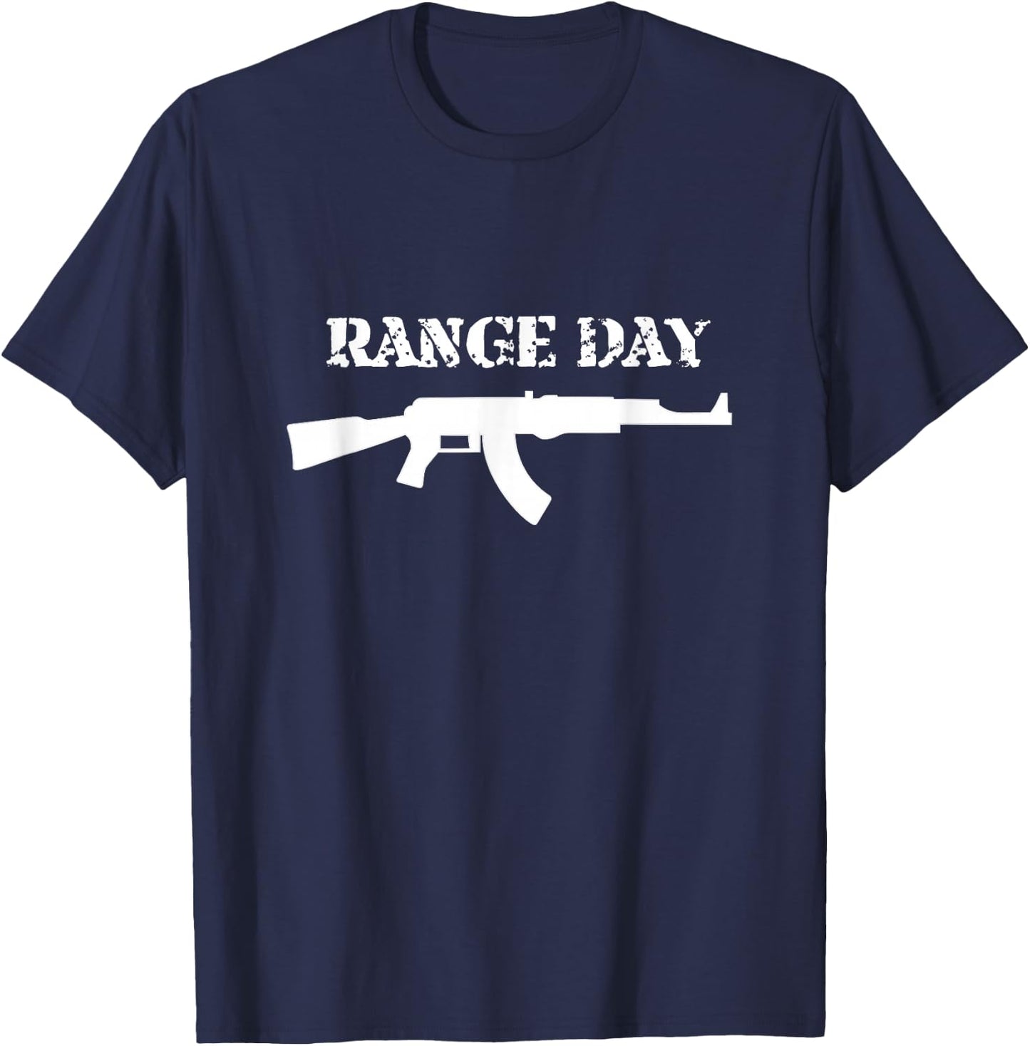 Range Day Firearms Tactical Rifle Instructor Police Military T-Shirt - T-Shirt | Navy