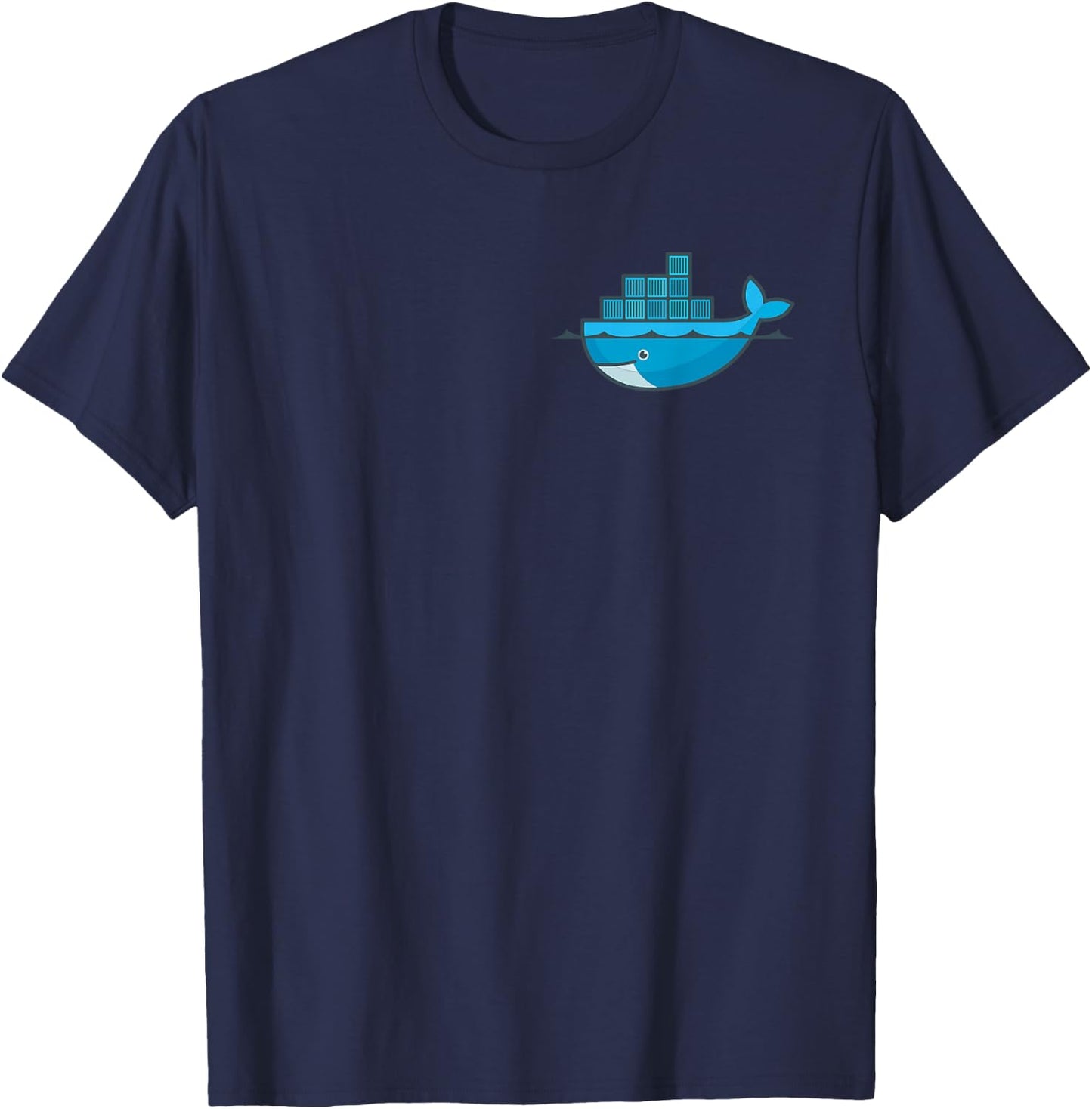 Docker whale T-Shirt - T-Shirt | Navy