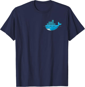 Docker whale T-Shirt - T-Shirt | Navy