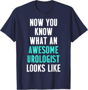 Urologist Urology Looks Uro MD T-Shirt - T-Shirt | Navy