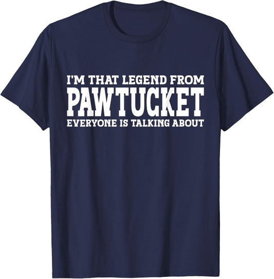 Pawtucket Hometown RI Rhode Island Home Roots City Pawtucket T-Shirt - T-Shirt | Navy