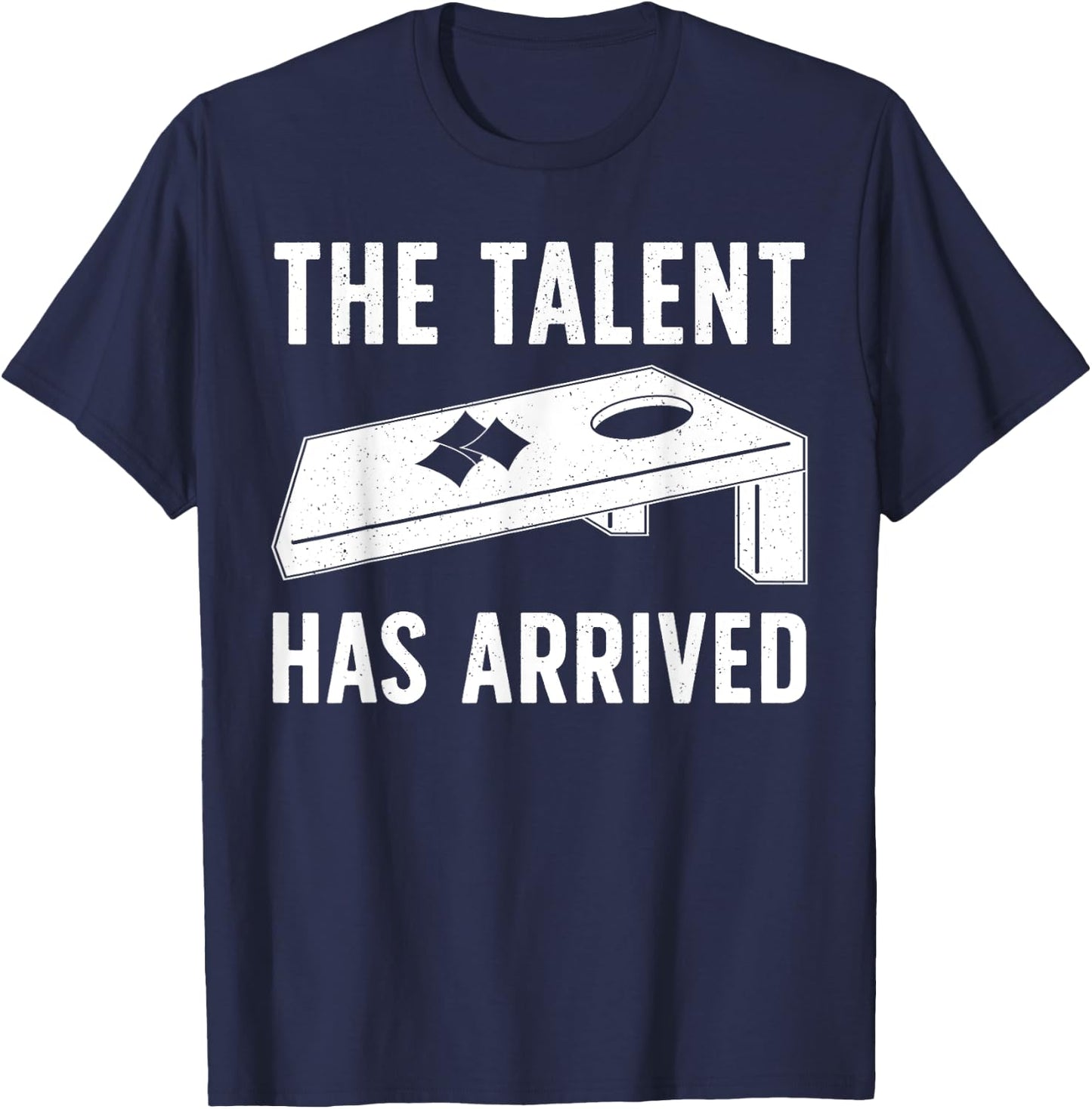 Funny Cornhole Design Women Kids Cornhole Game Lover T-Shirt - T-Shirt | Navy