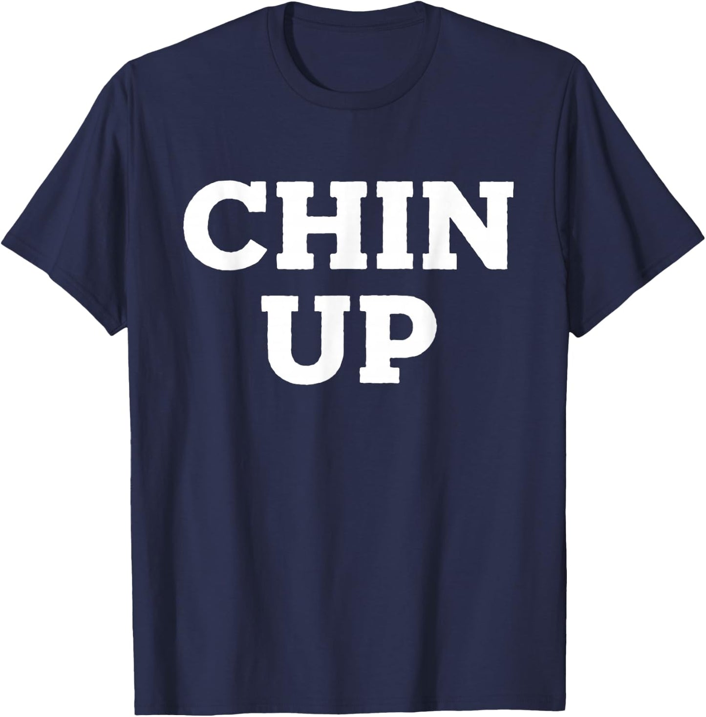 Chin Up T-Shirt - T-Shirt | Navy
