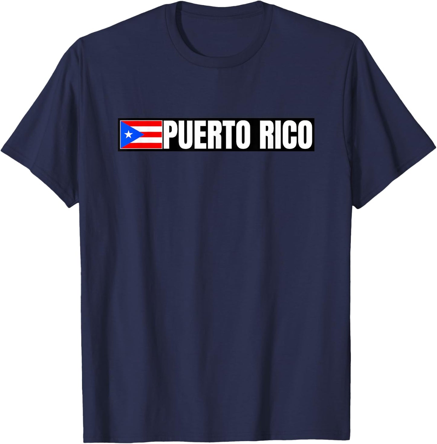 Puerto Rico Flag T-Shirt - T-Shirt | Navy