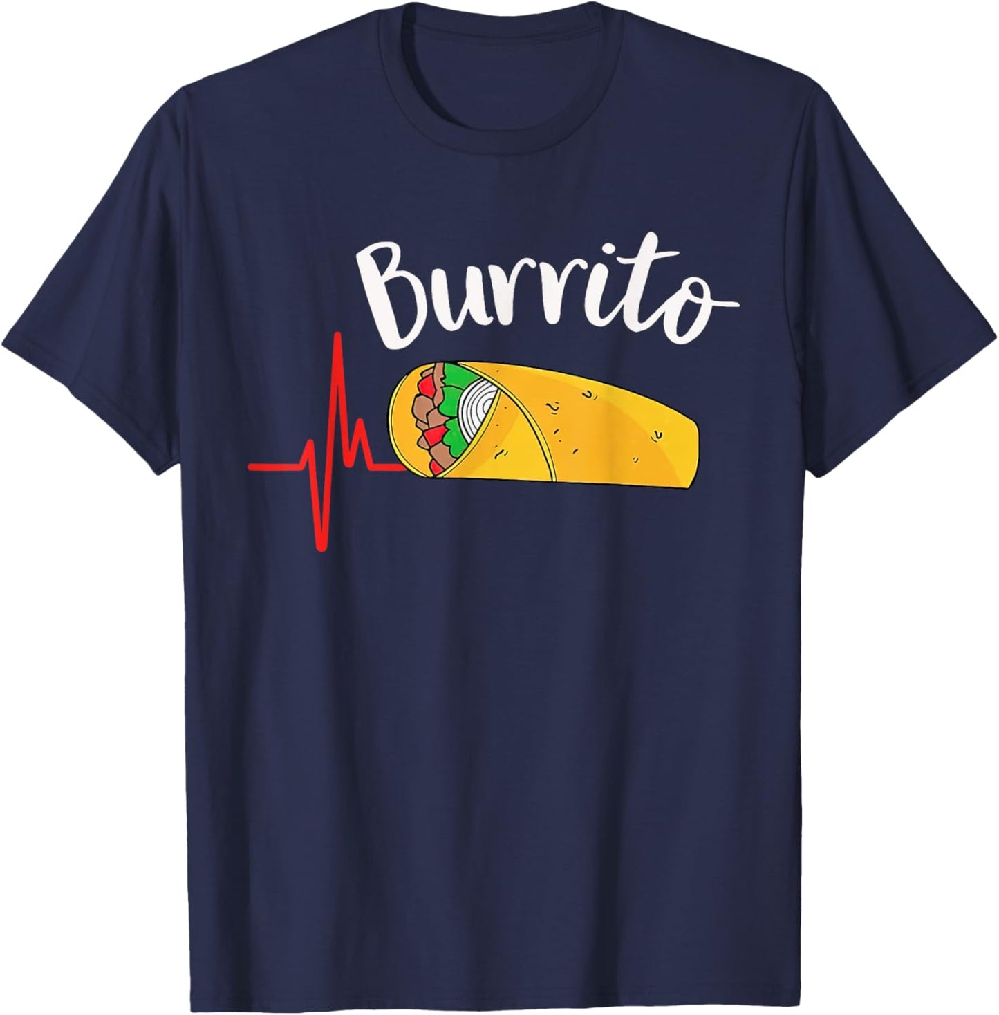 Burrito Taco Taquito Dad Mom Child Baby Matching Family T-Shirt - T-Shirt | Navy