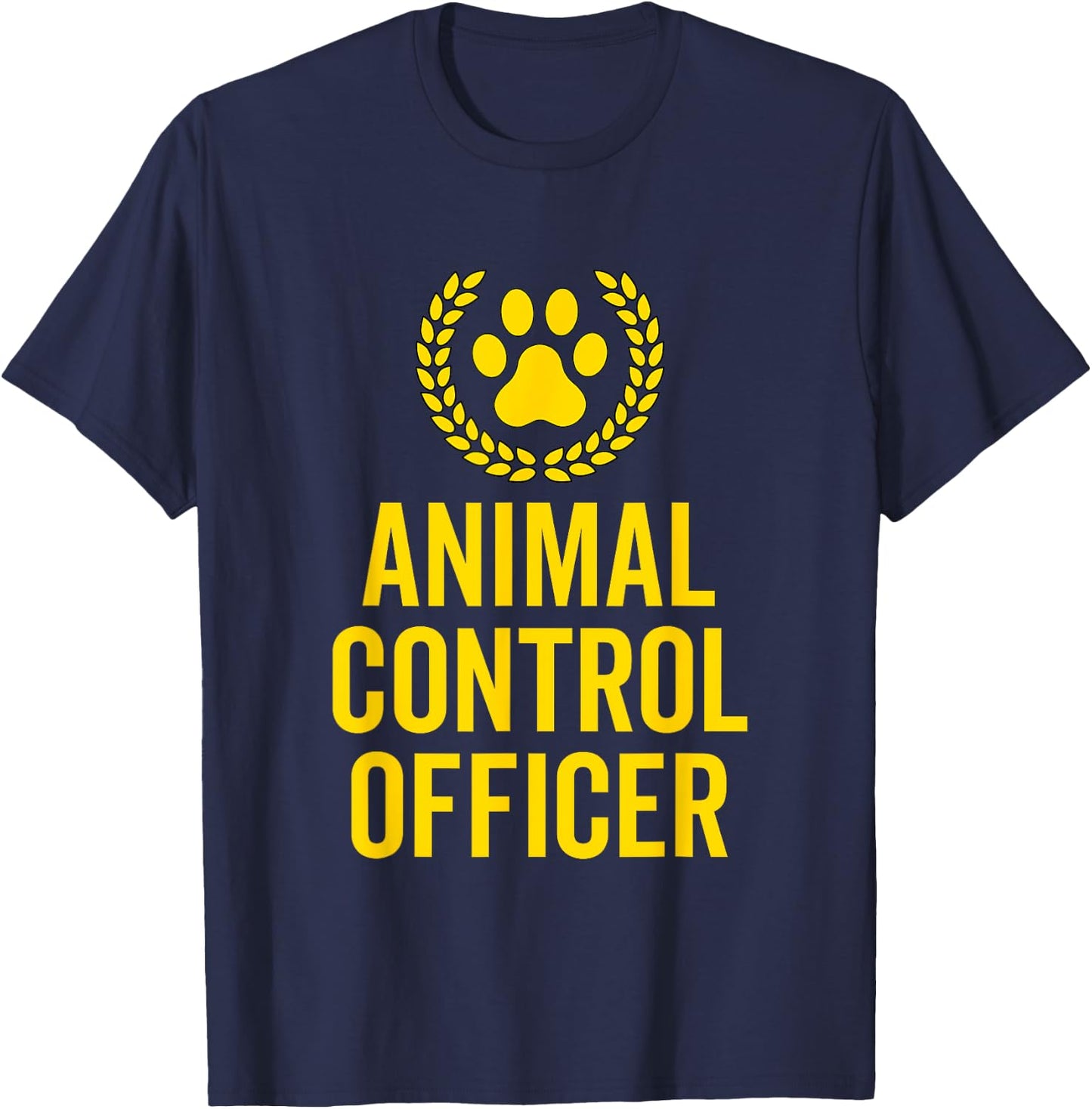 Animal Control Rescue Officer Halloween Animal Activist Gift T-Shirt - T-Shirt | Navy