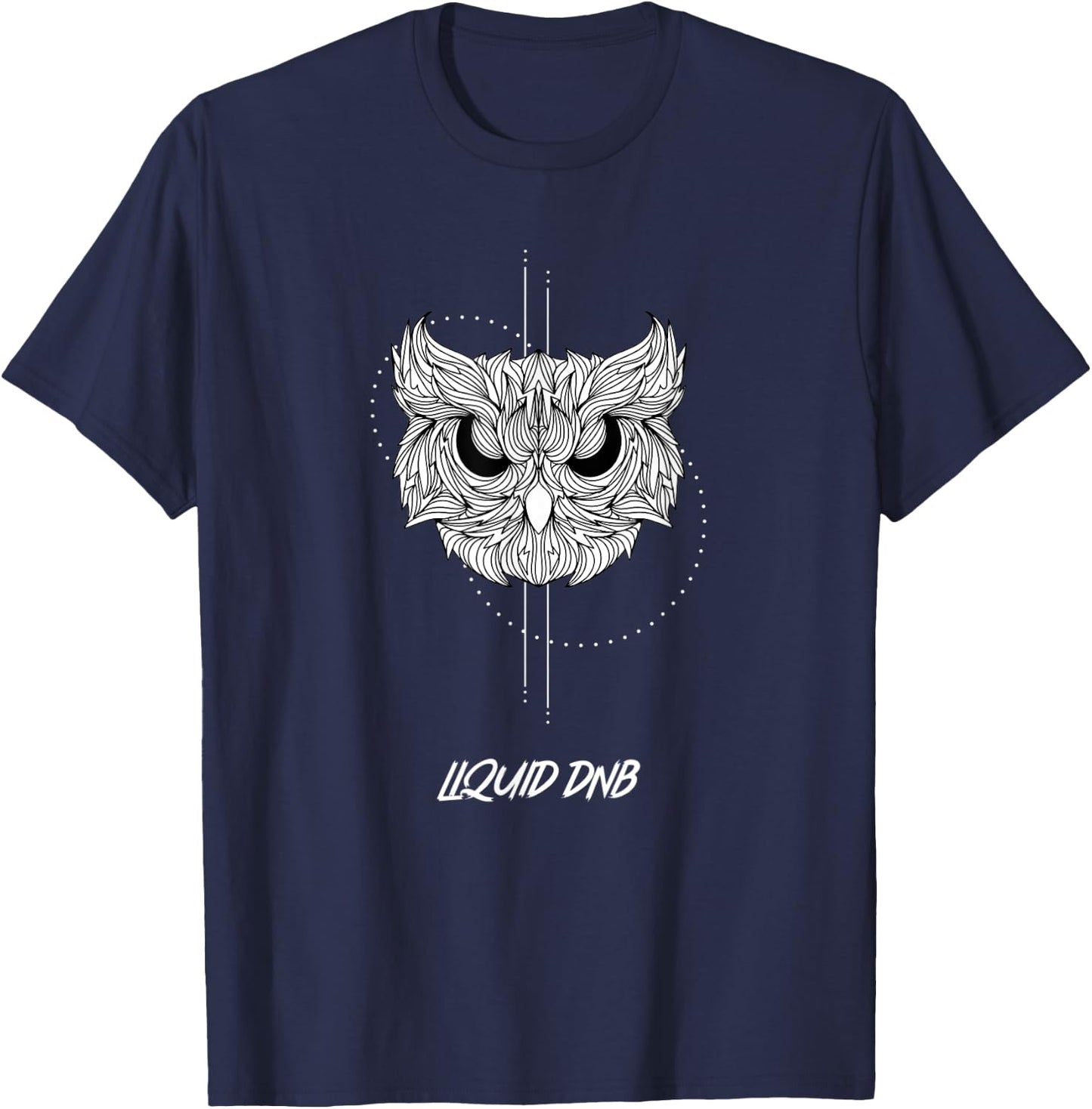 Liquid Drum And Bass Liquid Funk DnB Music DJ EDM T-Shirt - T-Shirt | Navy