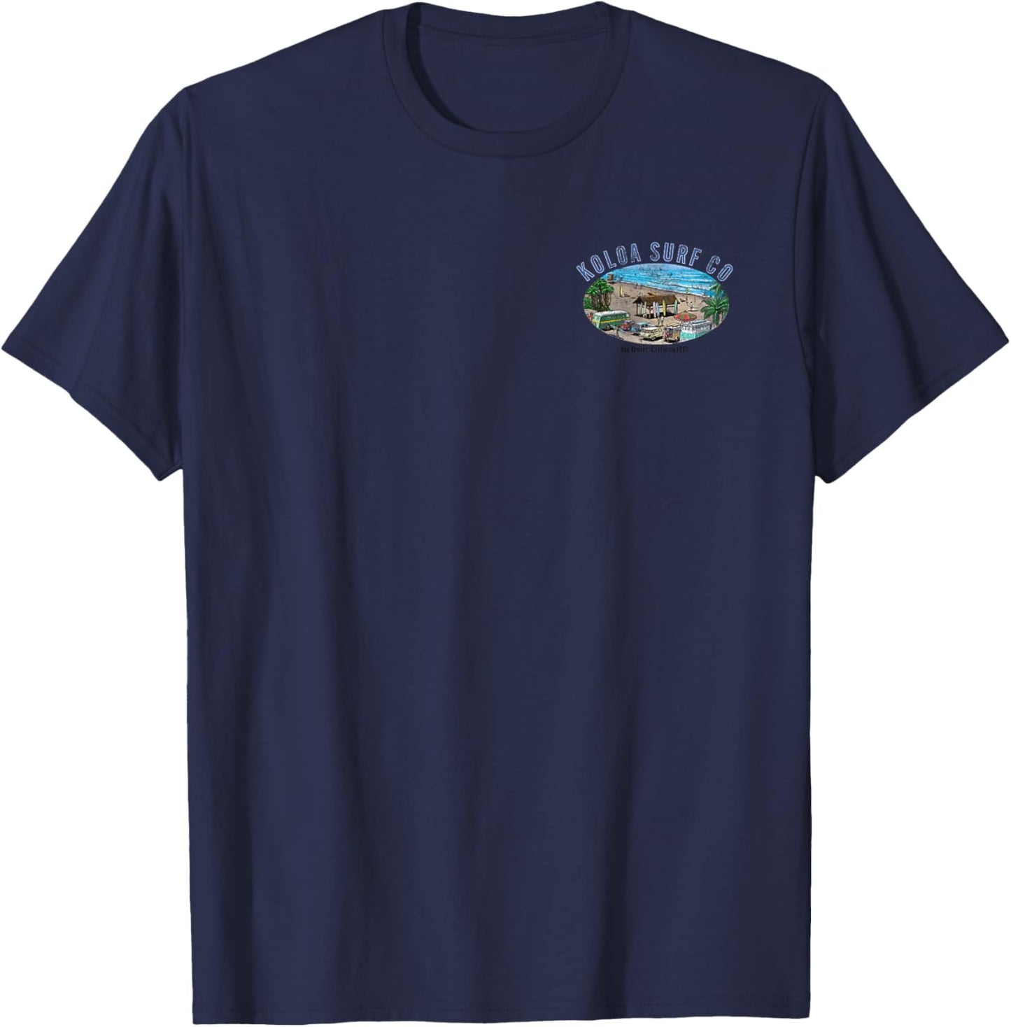 Koloa Surf San Onofre Beach Graphic T-Shirt - T-Shirt | Navy