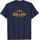 Vintage Dillon Colorado Retro Vacation Souvenir T-Shirt - T-Shirt | Navy
