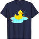 Cute Duckling Kids Gift Duck T-Shirt - T-Shirt | Navy