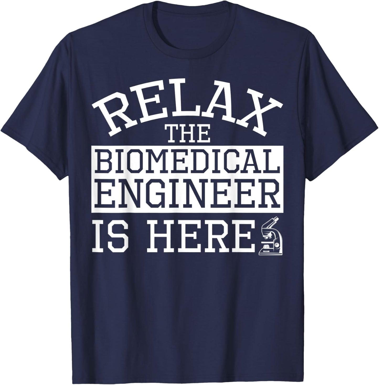 Biomedical Engineering Apparel - Best Funny Engineers Design T-Shirt - T-Shirt | Navy