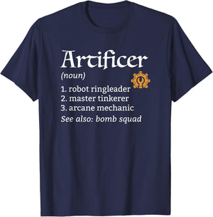 Artificer Definition T-Shirt - T-Shirt | Navy