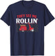 They See Me Rollin Quote Classic Moped Funny Scooter Retro T-Shirt - T-Shirt | Navy