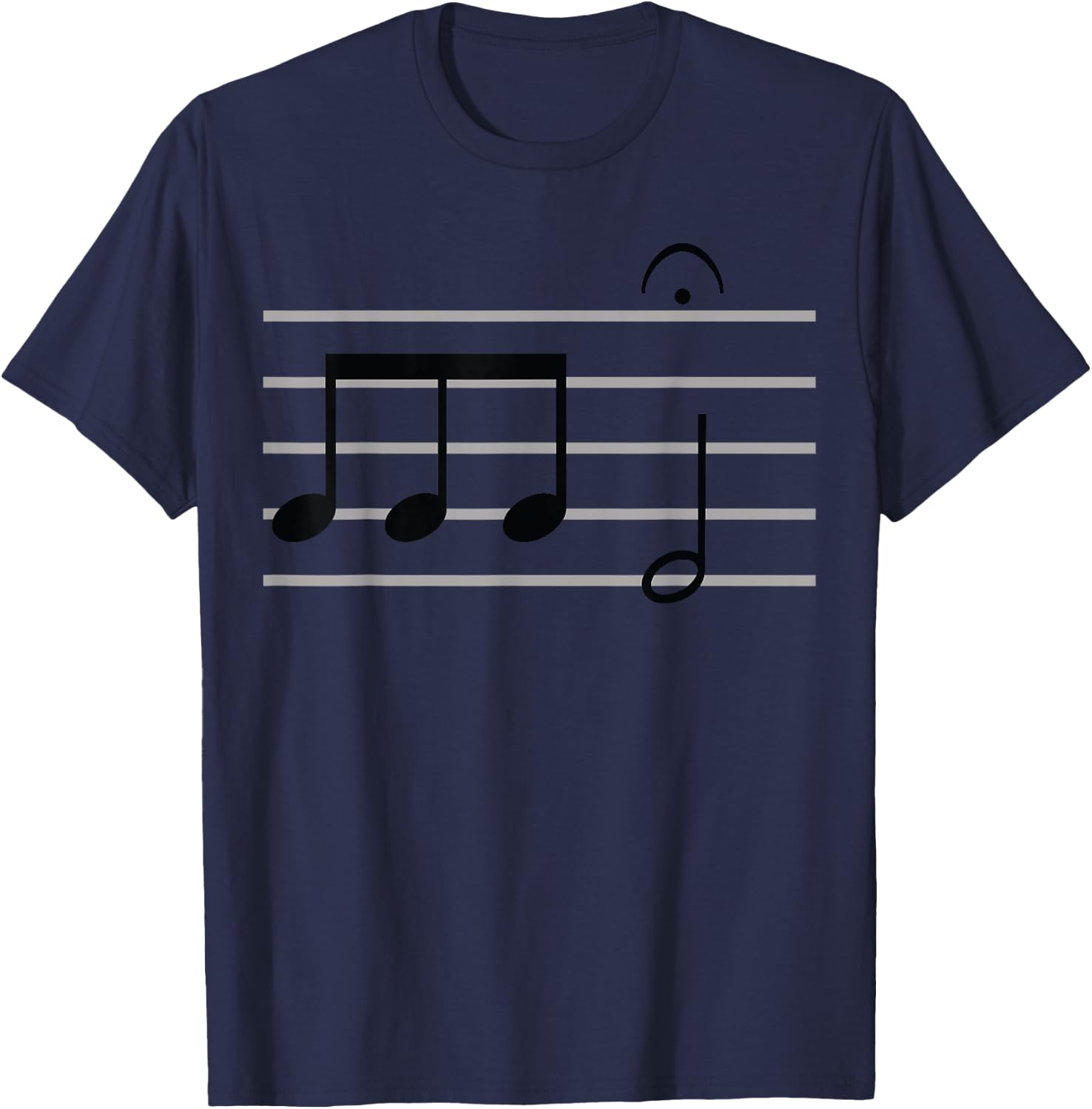 Ludwig van Beethoven's 5th Symphony Classical Music T-Shirt - T-Shirt | Navy