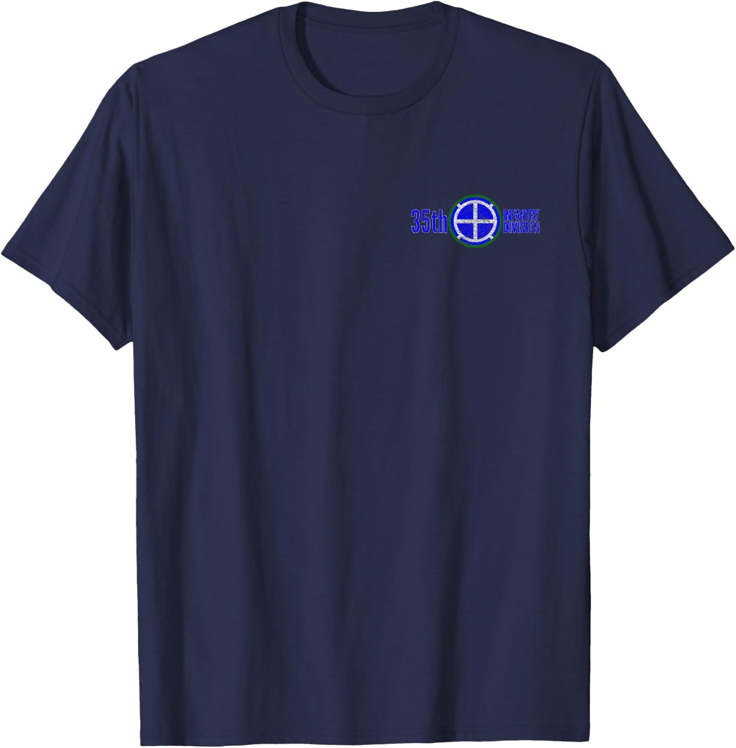 35th Infantry Division Army T-Shirt - T-Shirt | Navy