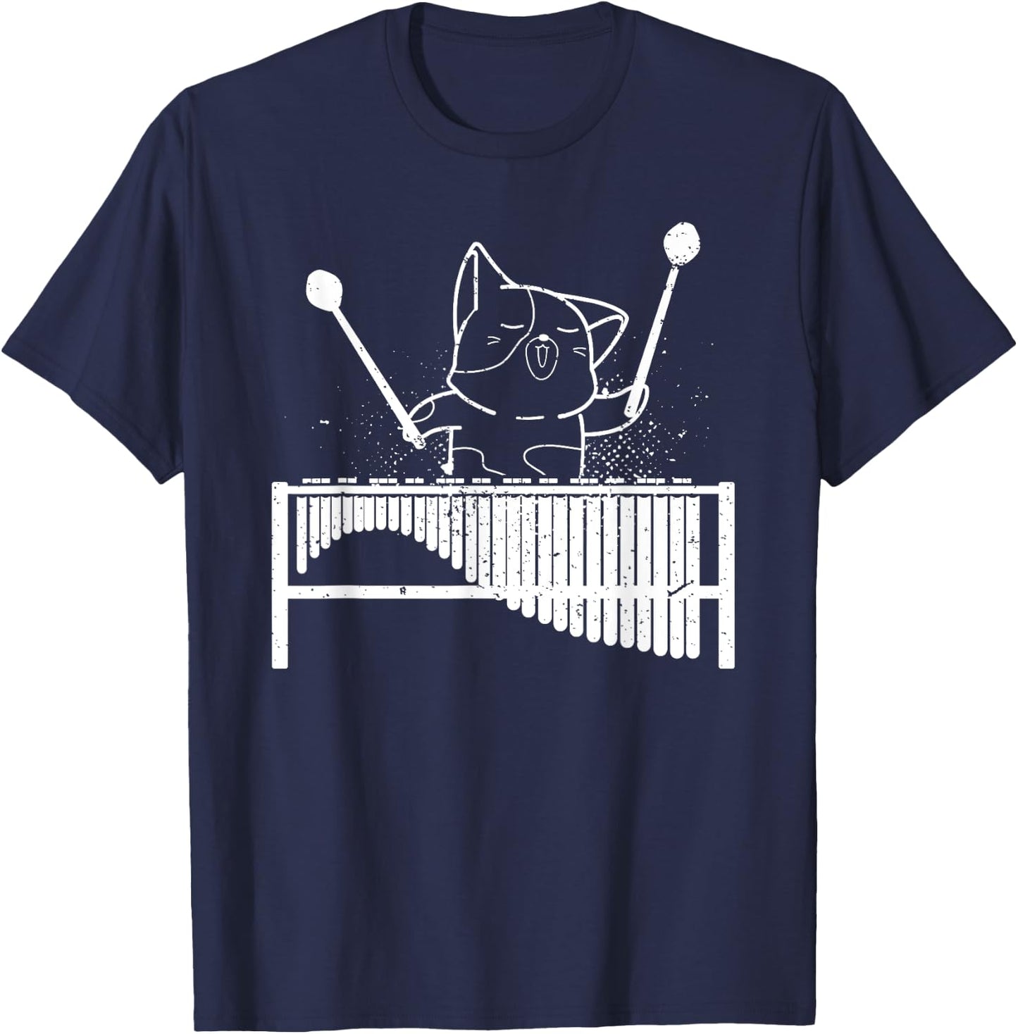 Marimba Funny Marimba Player Marimba Lover T-Shirt - T-Shirt | Navy