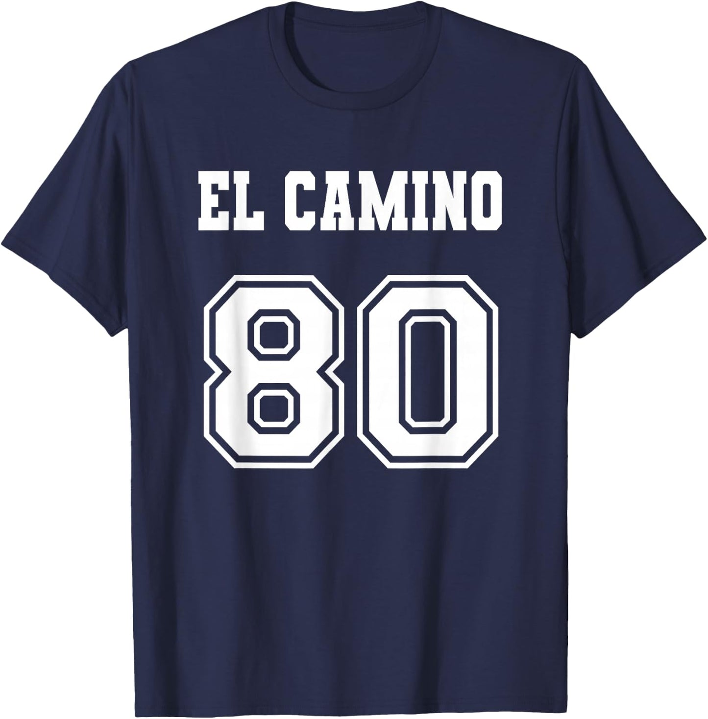 Jersey Style El Camino 80 1980 T-Shirt - T-Shirt | Navy