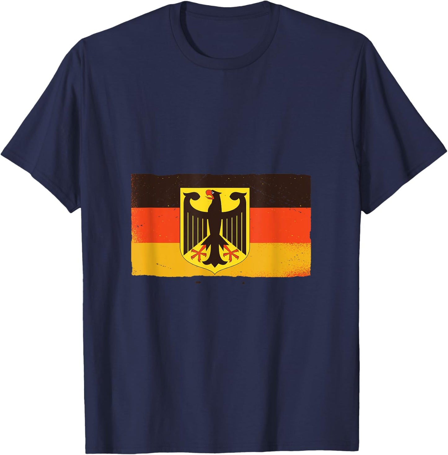 GER German Eagle Bird Germany Deutschland Country Gift T-Shirt - T-Shirt | Navy